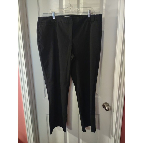 Dalia Collection Woman Pants Plus Size 20W Black Business Casual - Picture 2 of 9